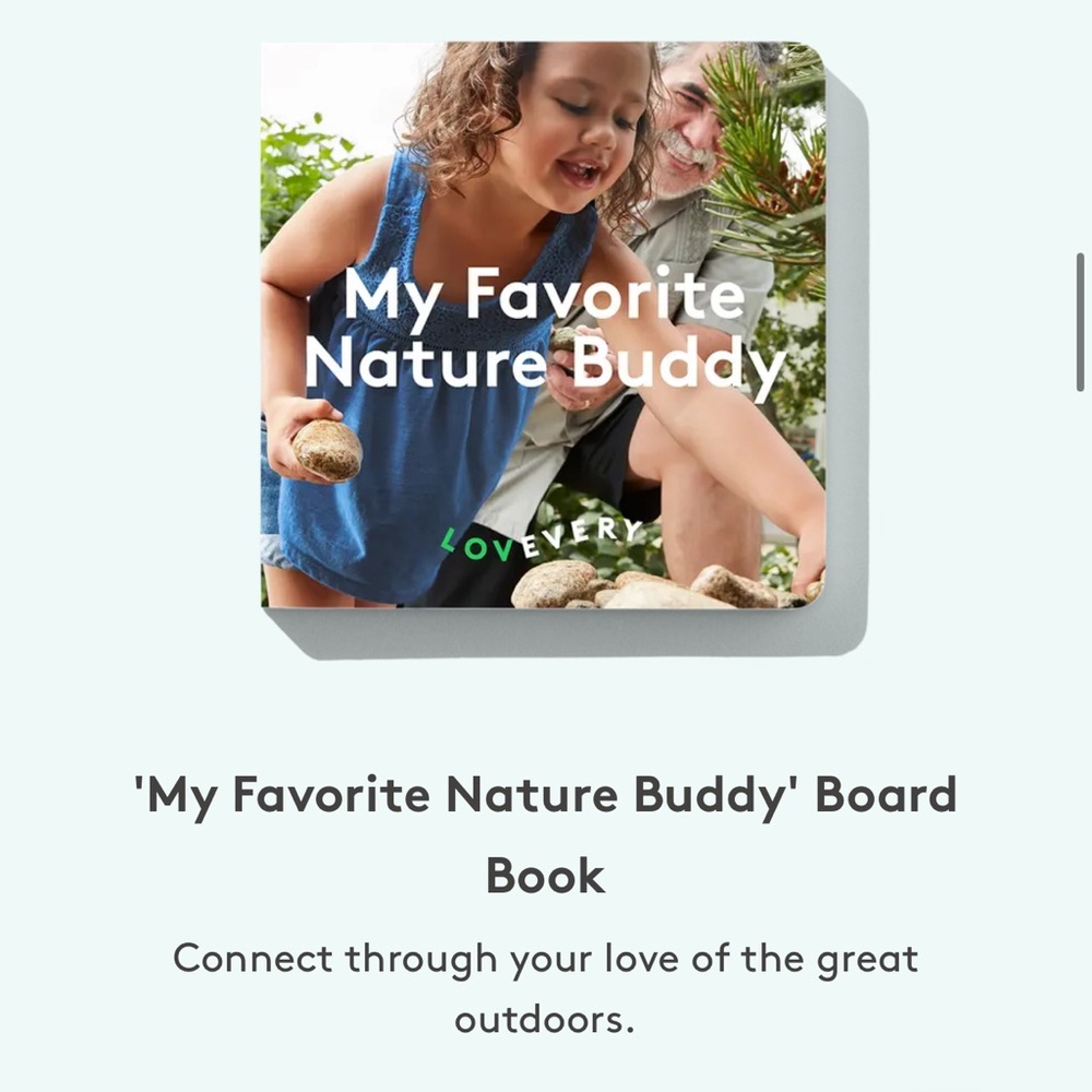 Lovevery Board Book My Favorite Nature Buddy The Enthusiast Play Kit